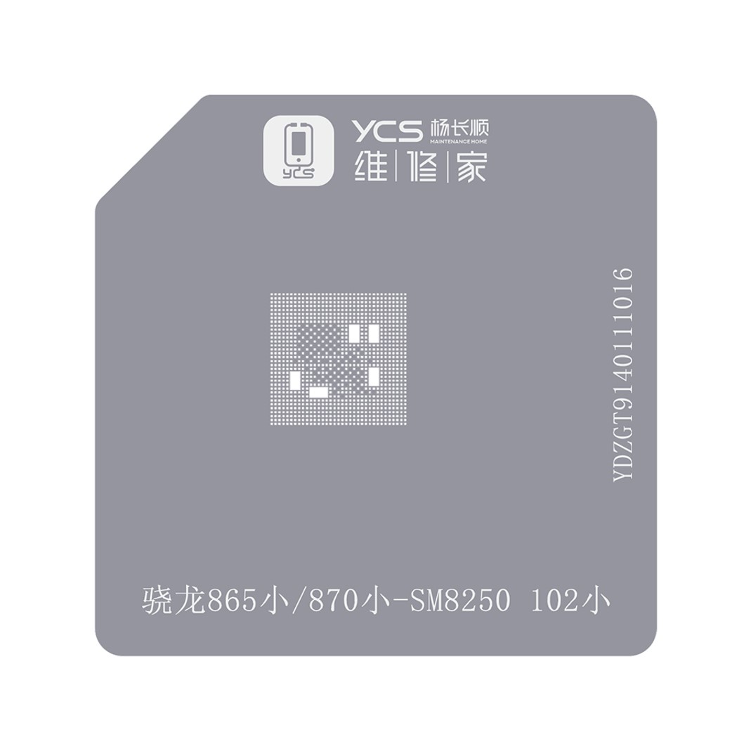 Cetakan IC YCS Qualcomm 865 small /870 small -SM8250 102 small